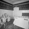 Interior-general view of Bedroom in Curling Hall, now demolished
