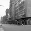 View from NE showing ESE front of printing works with Trafalgar House in foreground