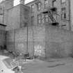 View from E showing part of ESE front