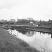 View from NW showing wharf with foundry in background