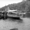 View looking NNW showing SS Sir Walter Scott at pier