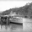 View looking NNW showing SS Sir Walter Scott at pier