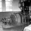 Interior
View showing 150 kw Belliss and Morcom and Bruce Peebles alternator set