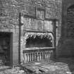 View of monument at Castle Semple, Collegiate Church. Digital image of B/42010.