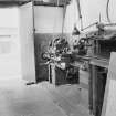 Interior
View showing small lathe