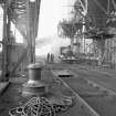 View from ESE showing part of S front, Clydesmill Power Station, Glasgow, in 1969.