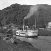 Cairnbaan, Crinan Canal.
Historic photograph of general view, titled: '"Linnet" S.S. on the Crinan Canal. 5362 G.W.W.'