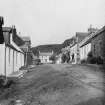 Mull, Dervaig, general.
General view of street and houses.