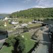 Crinan Canal, Crinan Basin.
View from North West.