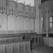 Interior - view of choir stalls
