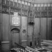 Interior - view of altar showing wall memorial to Right Reverend Daniel Fox Sandford
