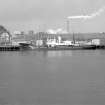 View looking NNE showing SS Scotia at Victoria Dock with Waterloo Quay Goods Shed in background