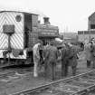 View from ESE showing Clydesmill number 3 with part of goods shed in right background