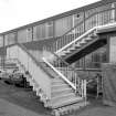 Turnhouse Airport. View of staircase from South East.
Digital image of C 60661.