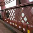 Detail of the drums of Forth Bridge red paint (made by Craig & Rose Plc. in Leith).
Digital image of B 3350 CN.