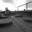 Detail of the wooden hatches on top of the Fife erection.
Digital image of B 3408.