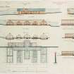 Marchmont House garden and glasshouses for R F McEwen.
Plans, sections and elevations of gardens and garden features.
