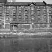 View from W showing part of W front of City of Glasgow Grain Mills