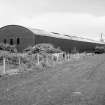 View from NW showing NNW and WSW fronts of goods shed