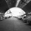 Interior
View looking ESE showing cars parked under N arched roof
