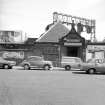 View from WNW showing WNW front of booking office