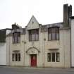 General view of Lochgilphead, Lochnell Street, Masonic Lodge.
