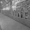 Scar Steading: View of interior of cattle shed, on N-W side of complex, from E.
Digital image of D 3379
