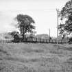 View from W showing NCB locomotive and wagons at Craigmark