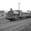 View from W showing NCB locomotive number 19 and wagons with washery in background