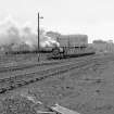 View from W showing NCB locomotive number 21 and wagons with washery in background