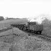 View showing NCB locomotive number 21 and wagons at Minnivey