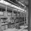 Interior
View showing 'fire boxes' and holes where oil burner is fitted, looking towards kiln exit
Digital image of B 9463