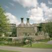 General view of main production block of distillery (left: Still House, centre: kilns) from NW
Digital image of C 68564 CN