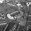 Glasgow, Parkhead
Oblique aerial view of general area and Celtic Park Stadium.
Digital image of B 37623