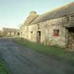Kiln and granary, view from South West with cottage in background.
Digital image of D 23978 CN