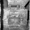 Interior.
Detail within kiln showing firebox and part of brick-built invert above.
Digital image of D 26679.