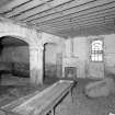 Interior 
View from S of Home Farm, byre showing carriage house arches
Digital image of D/2568
