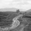 General Wade's Road and house, looking towards Glen Gloy
