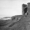 Arran, Kildonan Castle.
General view from North East.

