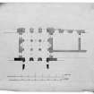 Photographic copy of plan of part of principal floor.
Digital image of LAD 18/124 P.