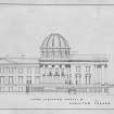 Photographic copy of design for mausoleum.
Digital image of LAD/18/36 P.