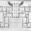 Ground floor plan showing additions by William Adam.
Digital image of LAD 18/18 P.