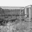 Dog kennel (with tall railings all round exercise yard), view from E
Digital image of D/31679
