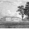 Photographic copy of engraving showing Hamilton Palace, copied from 'Swan's Views on Clyde'
Digital image of A 39561 p