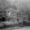 Taymouth Castle, Rock Lodge.
General view from South.
Digital image of PT/3438