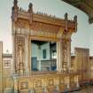 Taymouth Castle.  1st. floor, Breakfast room, view of dresser on South wall.
Digital image of D/21838/cn