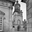 Hopetoun House.
View of part of stable block, courtyard.
Digital image of WL 302.