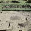General view of ground-sill house in OD area, during excavations by Brian Hope-Taylor.