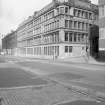 View from ESE showing S fronts of nos 118 - 144 and part of W front of no 118