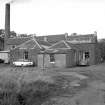 View from SSE showing SSW and ESE fronts of woollen mill